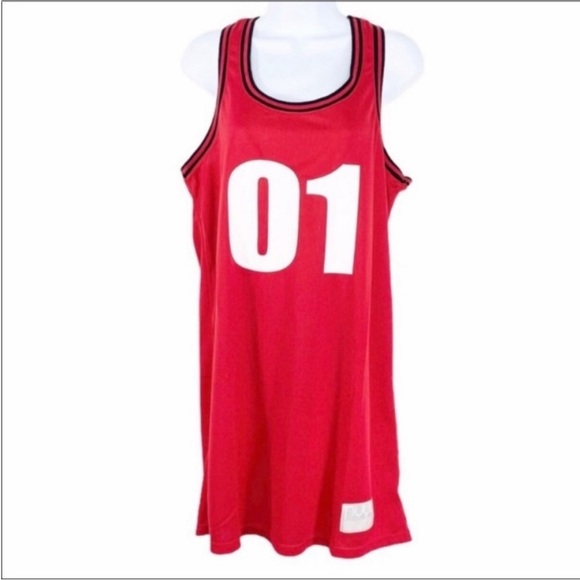 NUYU Tulane University jersey mini dress NEW - Picture 2 of 11